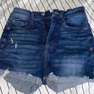 high waisted shorts from aeropostale size 0